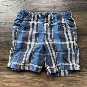 Boys 4T Plaid Shorts